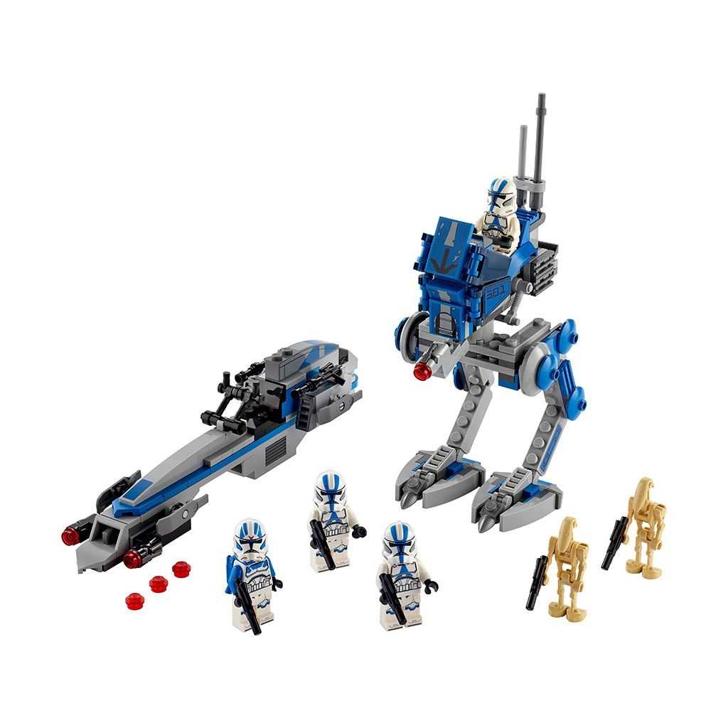 Star Wars Lego Soldados Clon de la Legión 501 Edades 7+ # 75280 Artículo 285 Piezas | UYA-509872